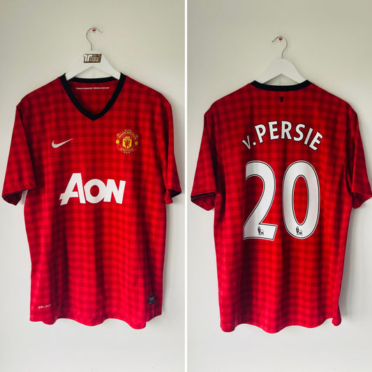 Manchester United home football shirt 2012/13              Van Persie XL