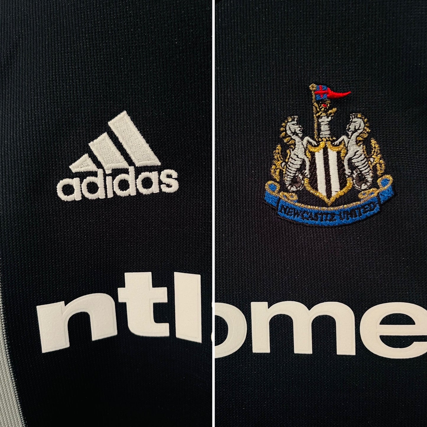 Newcastle United away football shirt 2002/03 Robert XL