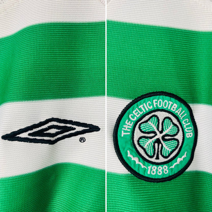 Glasgow Celtic home football shirt
2001/03 Thompson XL