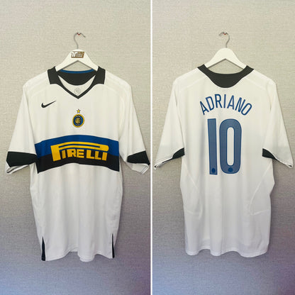 Inter Milan away football shirt 2005/06 Adriano XL