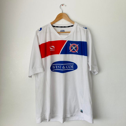 Dagenham and Redbridge 2016/2018 White Away Football Shirt (XXL)