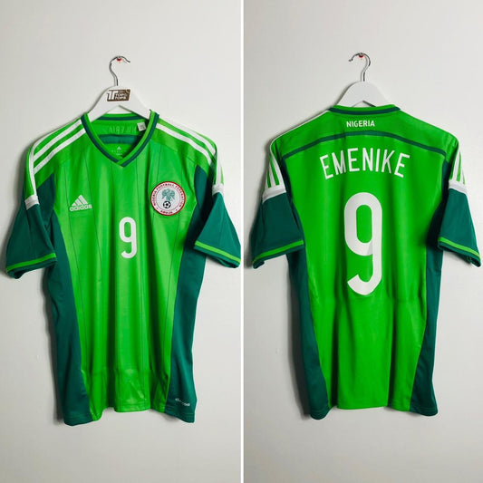 Nigeria 2014 Green Home Football Shirt (S)