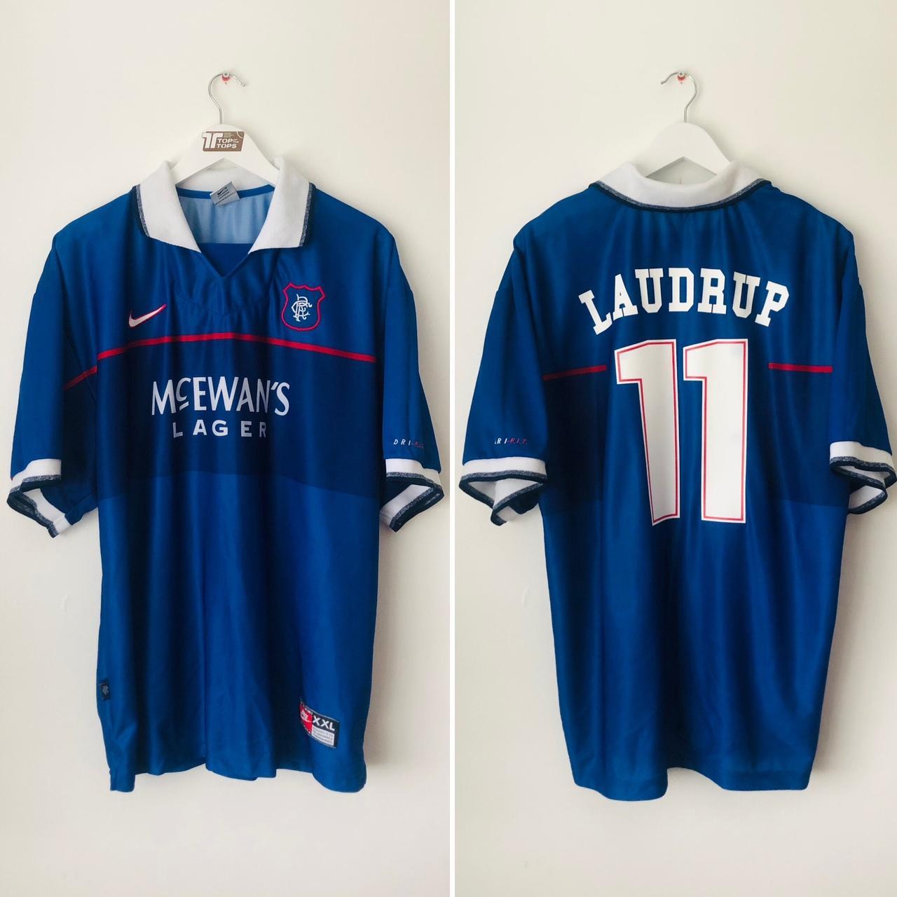 Rangers 1997/1999 Blue Home Football Shirt (XXL)