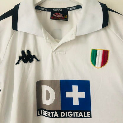 Juventus 1998/1999 White Away Football Shirt (XL)