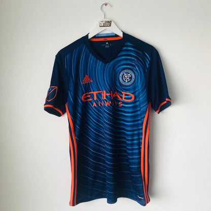 New York City 2016/2017 Blue Away Football Shirt (M)