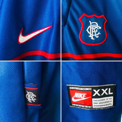 Rangers 1997/1999 Blue Home Football Shirt (XXL)