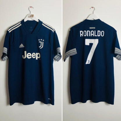 Juventus 2020/2021 Navy Third Football Shirt (XL)