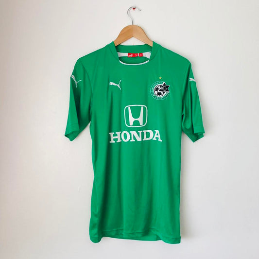 Maccabi Haifa 2006/2007 Green Home Football Shirt (M)