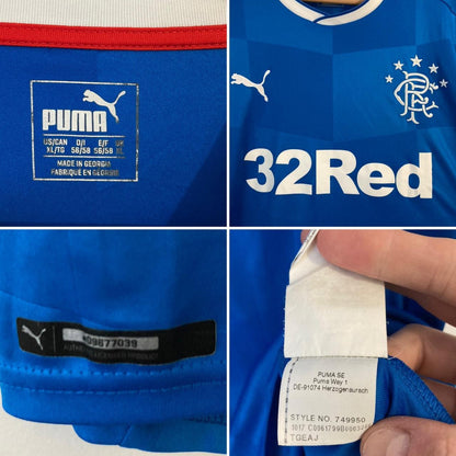 Rangers 2016/2018 Blue Home Football Shirt (XL)