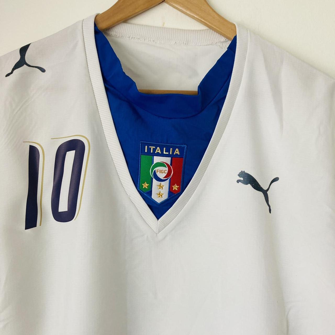 Italy 2006/2007 White Away Football Shirt (L)