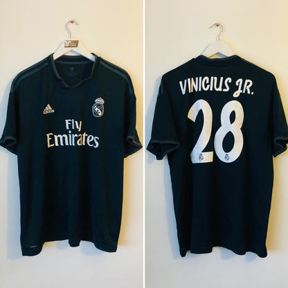 Real Madrid 2018/2019 Black Third Football Shirt (XL)