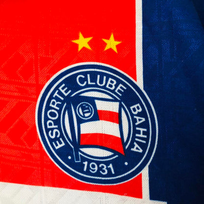 Esporte Club Bahia 1994/1995 Red & Blue Football Shirt (M)