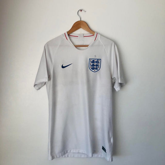 England 2018 White Home Football Shirt (M)