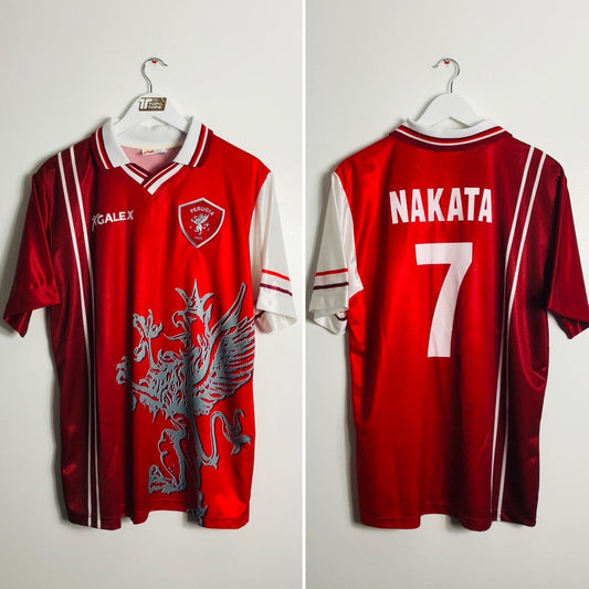 Perugia 1998/1999 Red Home Football Shirt (L)