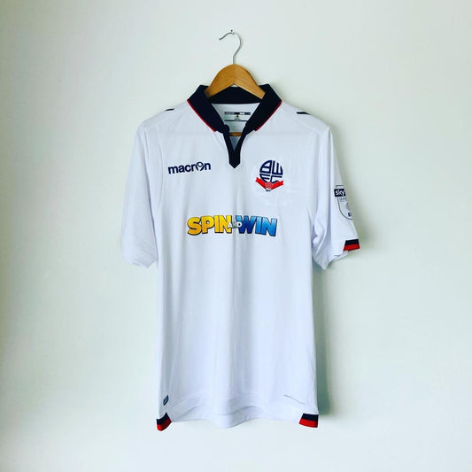 Bolton Wanderers 2016/2017 Home White Football Shirt (L)