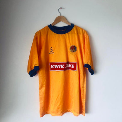 Chester City 1999/2000 Orange Away Football Shirt (XL)