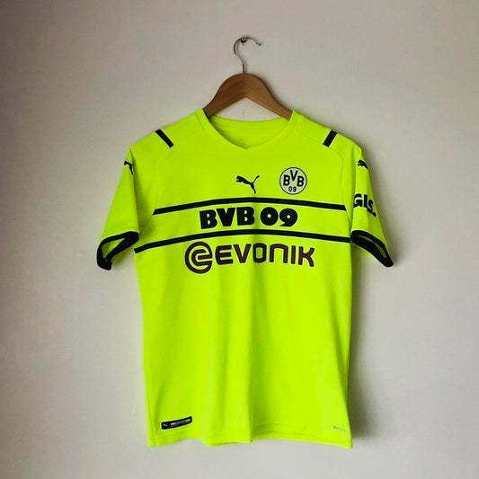 Borussia Dortmund 2021/2022 Neon Third Football Shirt (XS)