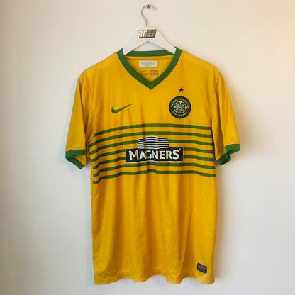 Celtic 2013/2014 Yellow Away Football Shirt (L)