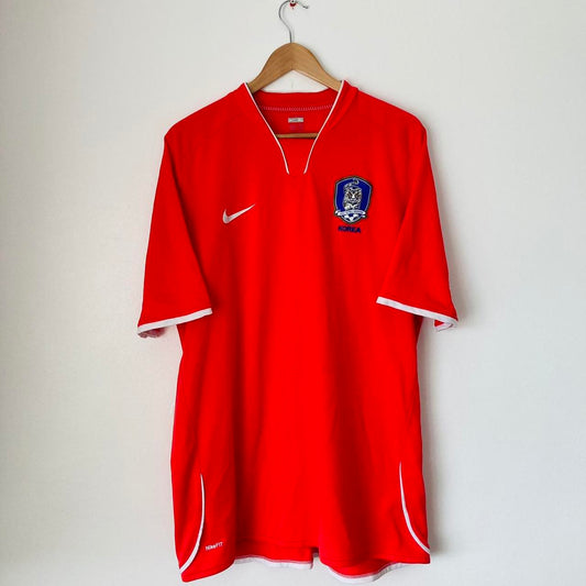 South Korea 2008/2010 Red Home Football Shirt (XL)