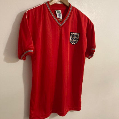 England 1984/1987 Red Away Football Shirt (S)