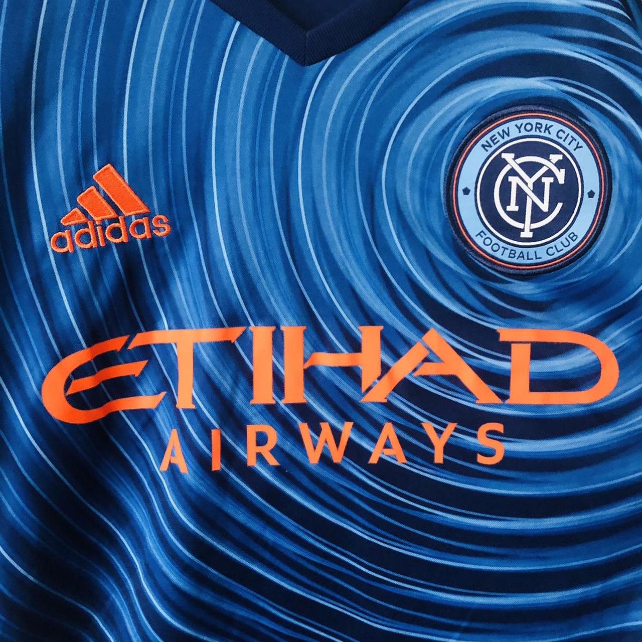 New York City 2016/2017 Blue Away Football Shirt (M)