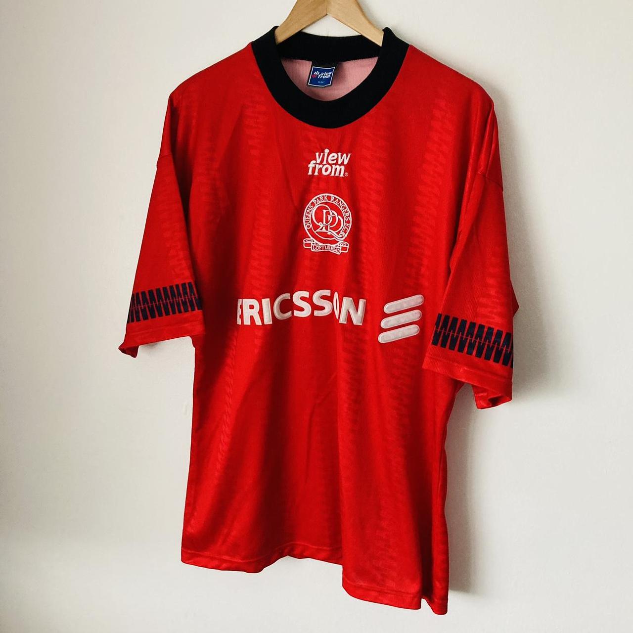 Queens Park Rangers 1996/1997 Red Away Football Shirt (XL)