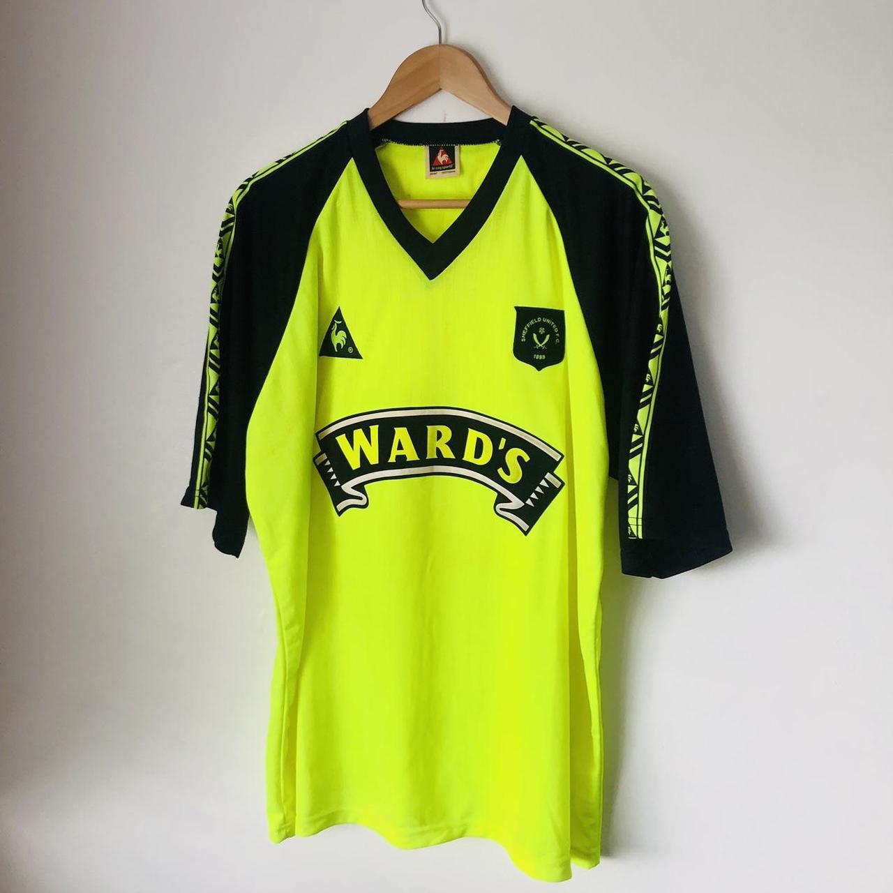 Sheffield United 1998/1999 Neon Away Football Shirt (L)