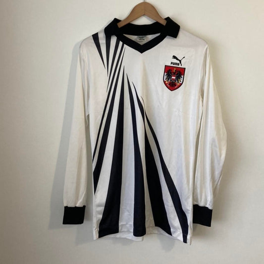 Austria 1990 White Home Football Shirt (M)