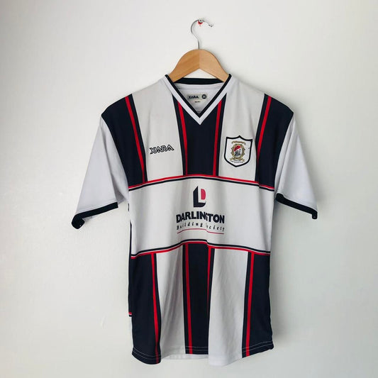 Darlington 2003/2004 White & Black Home Football Shirt (YXL)