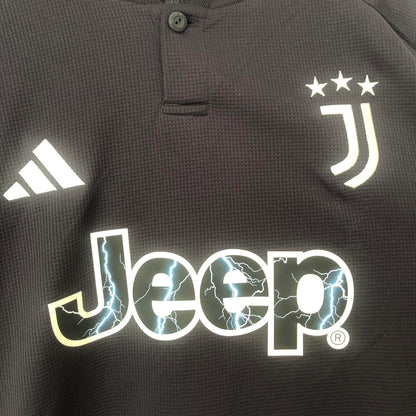 Juventus 2023/2024 Black Third Football Shirt (XL)