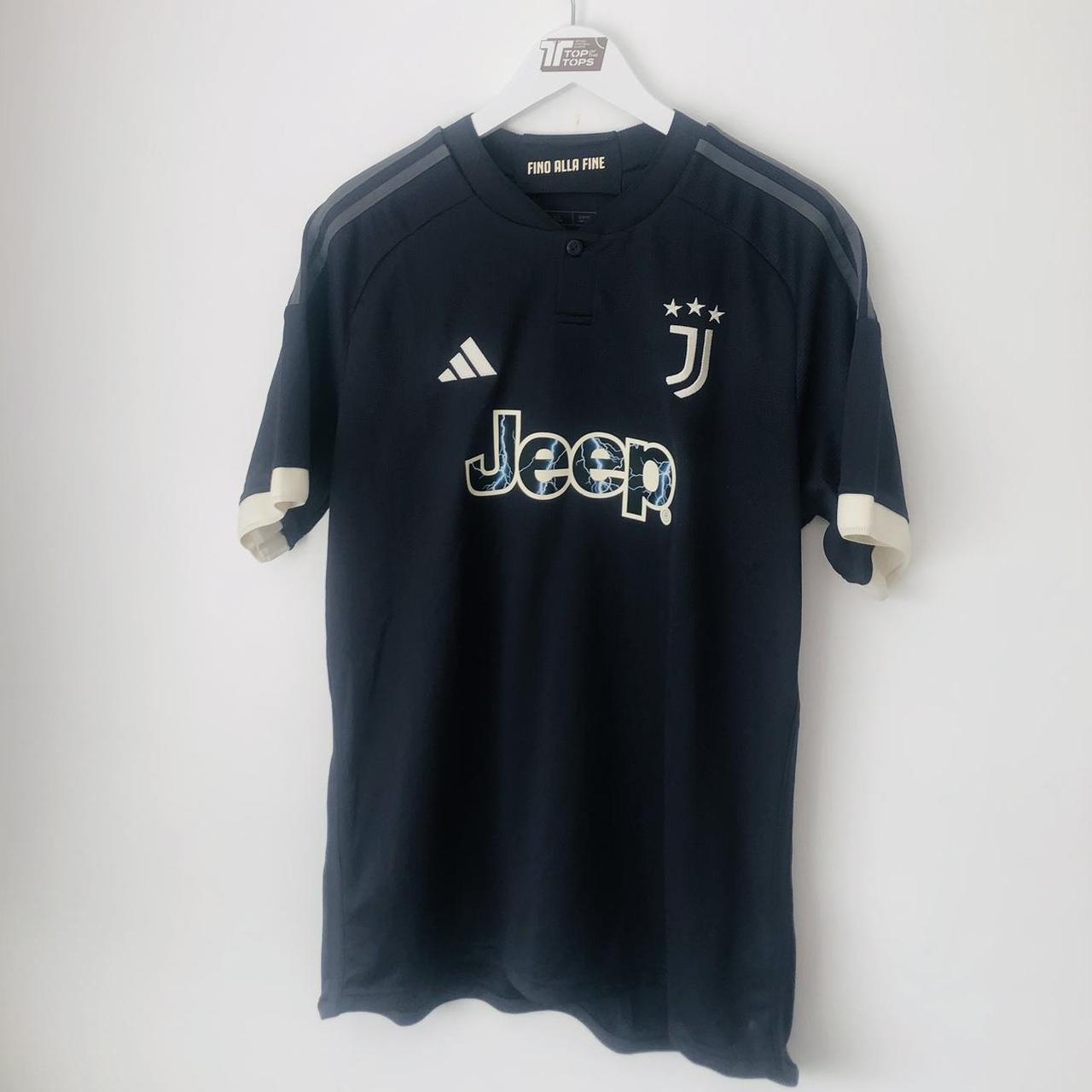 Juventus 2023/2024 Black Third Football Shirt (XL)