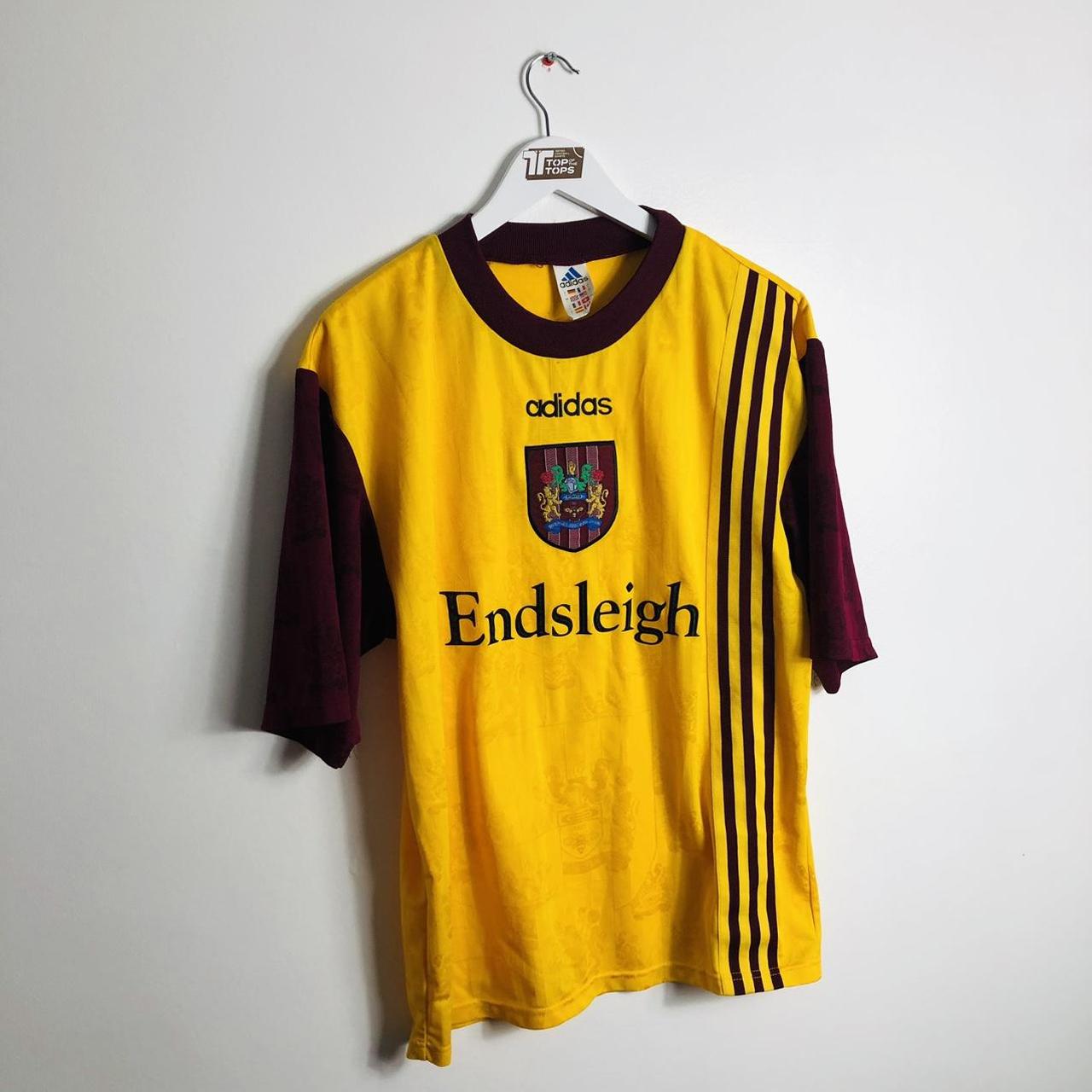 Burnley 1996/1997 Yellow Away Football Shirt (L)