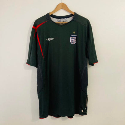 England 2005/2007 Grey Goalkeeper Football Shirt (XXL)