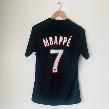 Paris Saint-Germain 2019/2020 Black Forth Football Shirt (S)