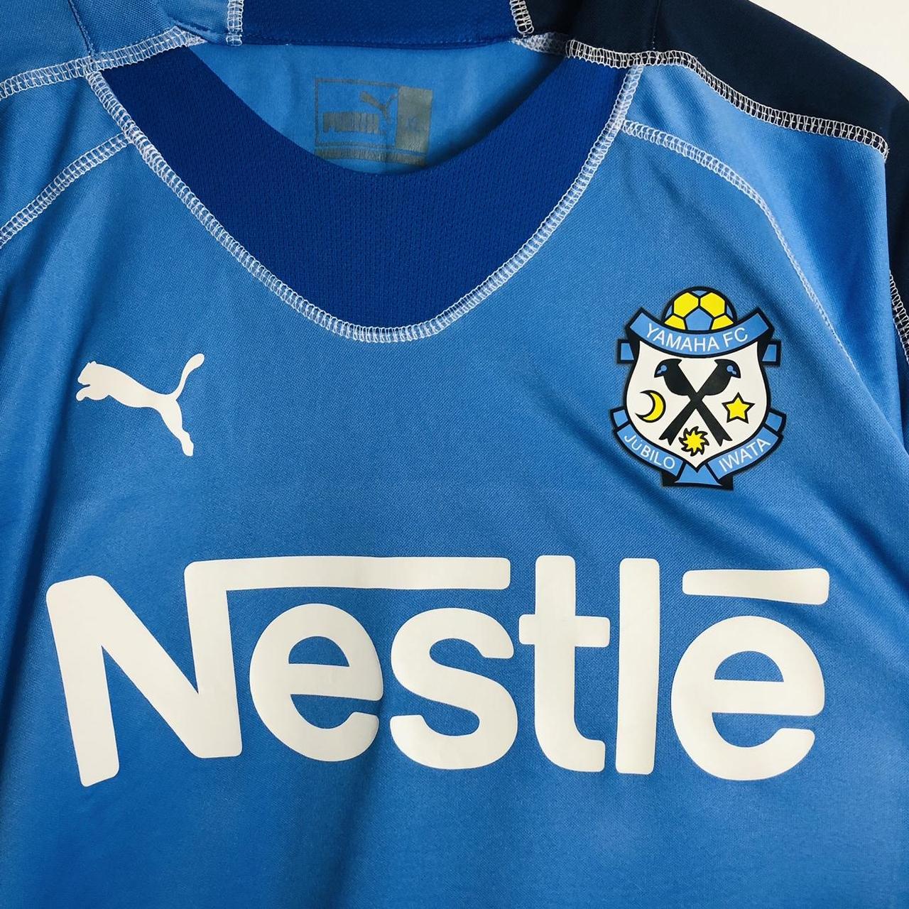 Jubilo Iwata 2005/2006 Blue Home Football Shirt (XL)
