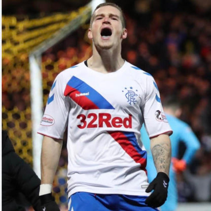 Rangers 2018/2019 White Away Football Shirt (L)