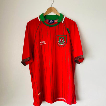 Wales 1994/1996 Red Home Football Shirt (XXL)