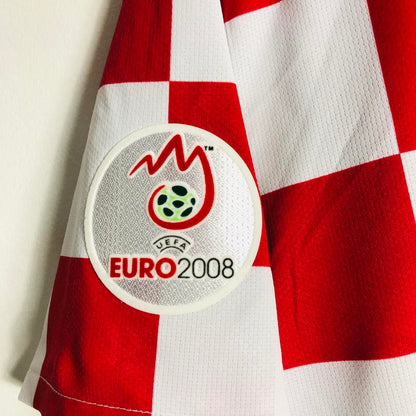 Croatia 2008 Red & White Home Football Shirt (L)