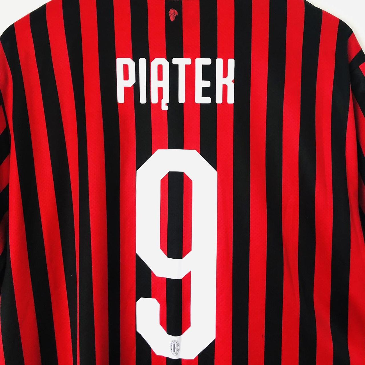 AC Milan 2019/2020 Red & Black Football Shirt (XXL)