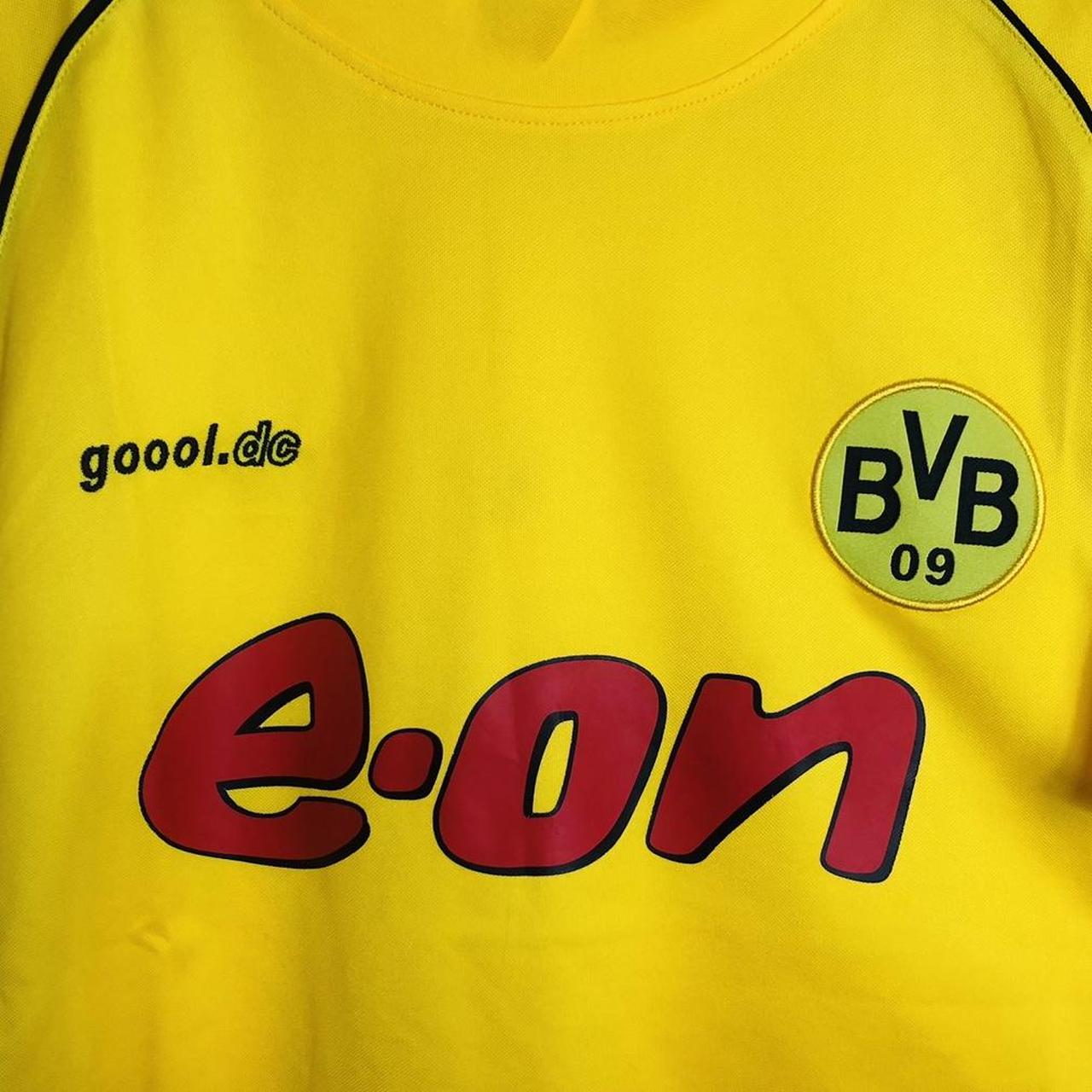 Borussia Dortmund 2001/2003 Yellow Football Shirt (S)