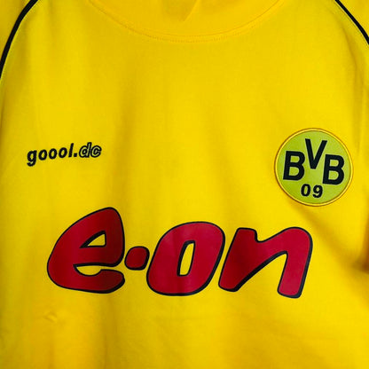 Borussia Dortmund 2001/2003 Yellow Football Shirt (S)