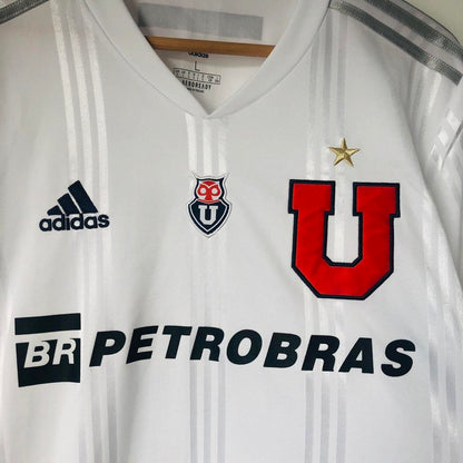 Universidad De Chile 2020/2021 White Football Shirt (L)