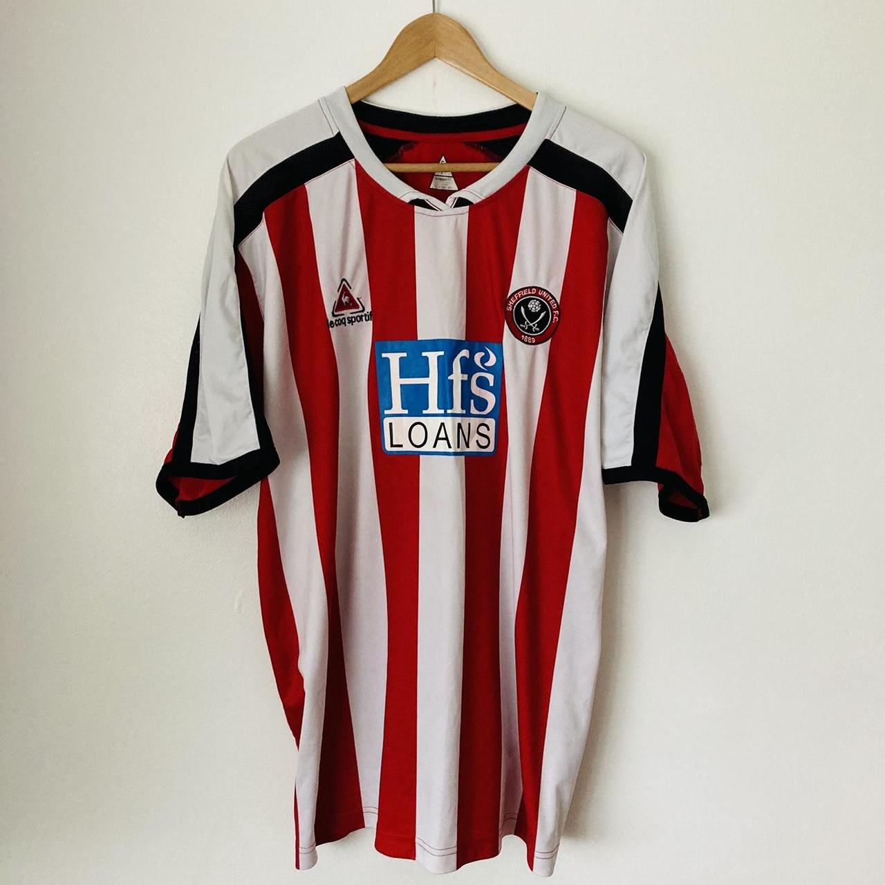 Sheffield United 2005/2006 Red & White Home Football Shirt (XL)