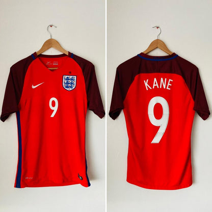 England 2016 Red Away Football Shirt (S)