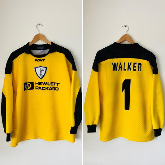 Tottenham Hotspur 1997/1998 Yellow Goalkeeper Football Shirt (M)