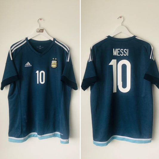 Argentina 2015/2016 Blue Away Football Shirt (XL)