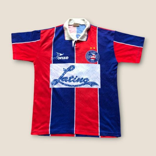 Esporte Club Bahia 1994/1995 Red & Blue Football Shirt (M)