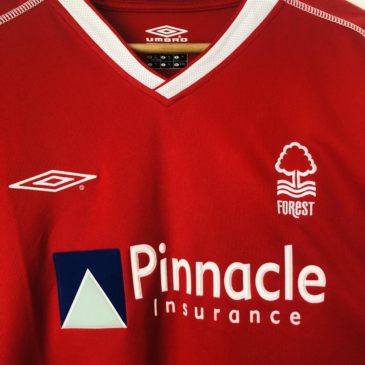 Nottingham Forrest 2002/2003 Red Home Football Shirt (XL)