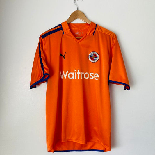 Reading 2008/2009 Orange Away Football Shirt (M)