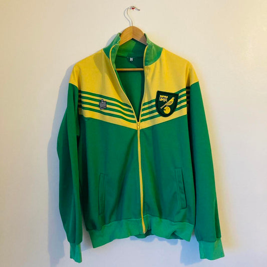 Norwich City Green & Yellow Football Jacket (XL)